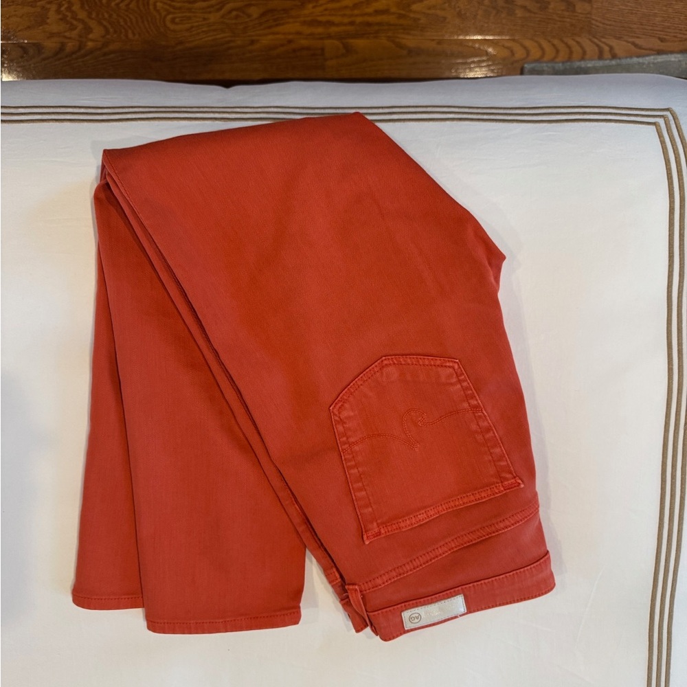 AG Adriano Goldschmied Orange Crop Pants